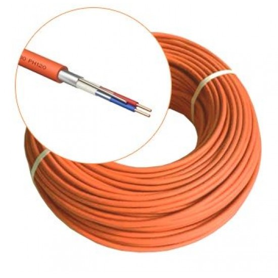 Cablu incendiu JEH(ST)H E90 2X2X0.8 - JEH(ST)H2X2X0.8